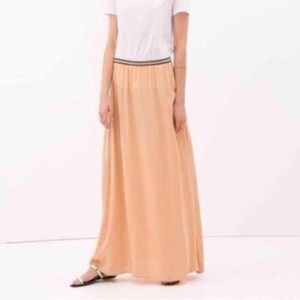 ZARA // Peach Maxi Skirt